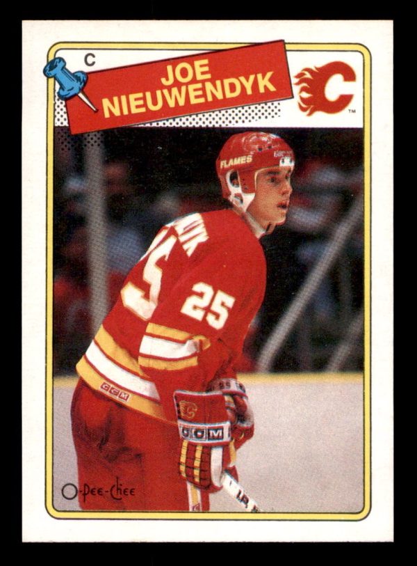 Joe Nieuwendyk Flames 1988-89 OPC Card#16