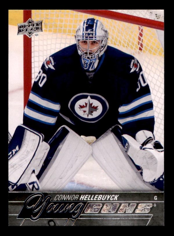 Connor Hellebuyck Jets 2015-16 UD Young Guns Card#214