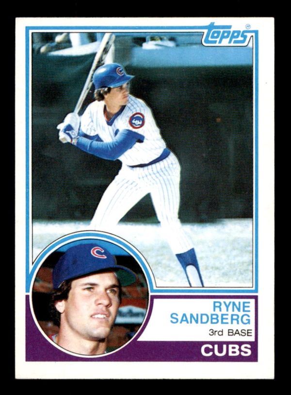 Ryne Sandberg Cubs 1983 Topps Card#83