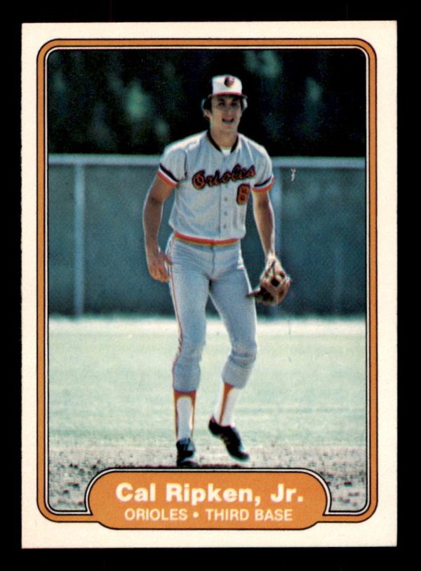 Cal Ripken Jr. Orioles 1982 Fleer Card#176