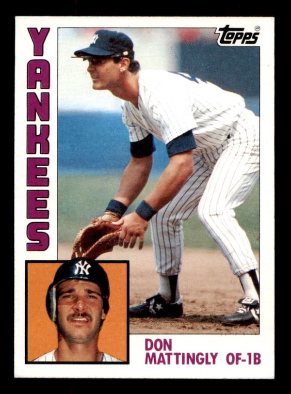 Don Mattingly Yankees 1984 Topps Card#8