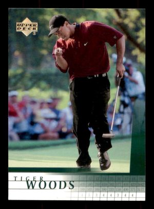 Tiger Woods 2001 UD PGA Card #1