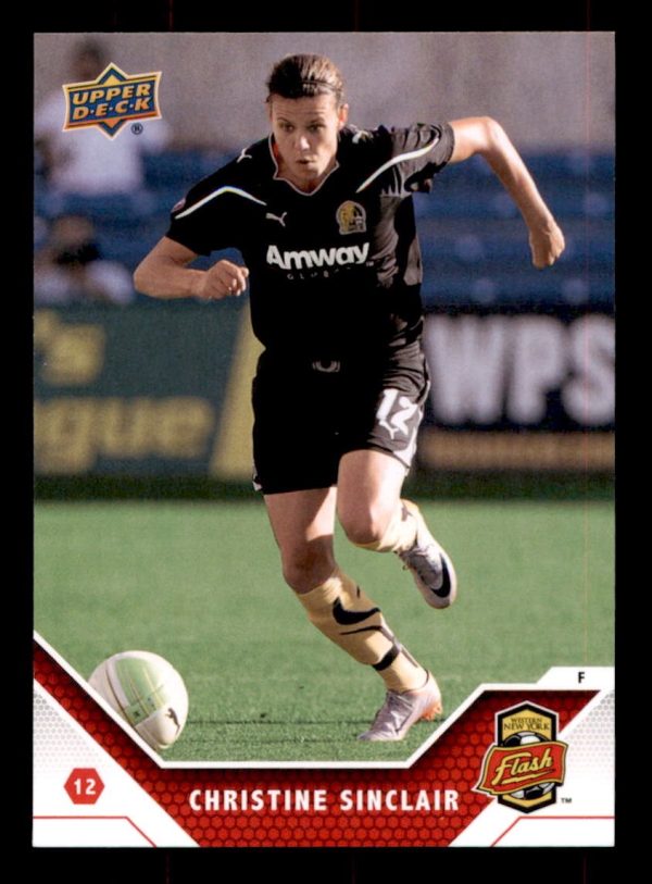 Christine Sinclair Flash 2011 UD Soccer Rookie Card #192