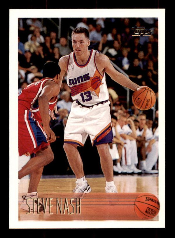 Steve Nash Phoenix Suns Topps 1996-97 Rookie Card #182