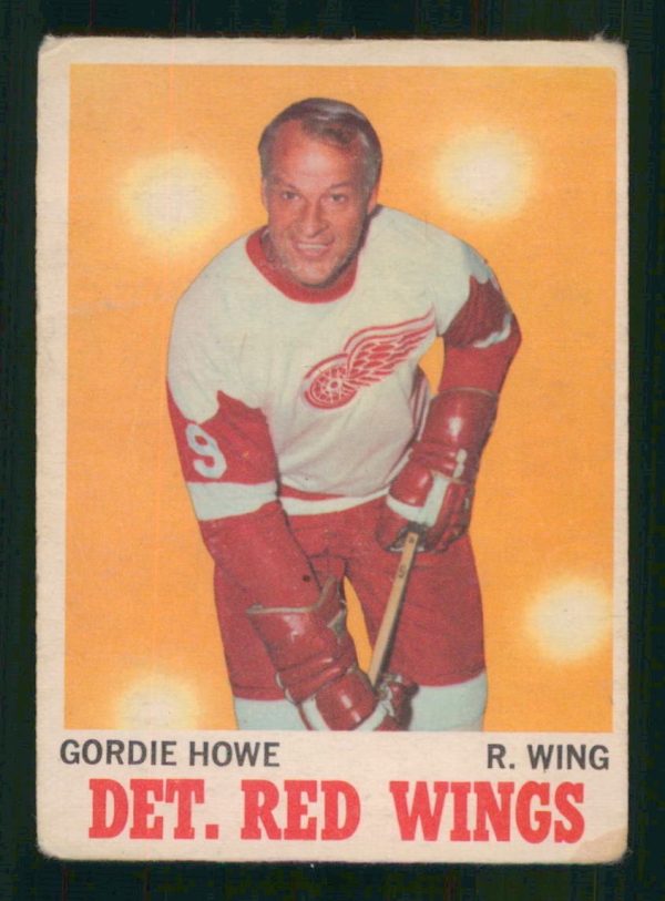 Gordie Howe Detroit Red Wings OPC 1970-71 Card #29