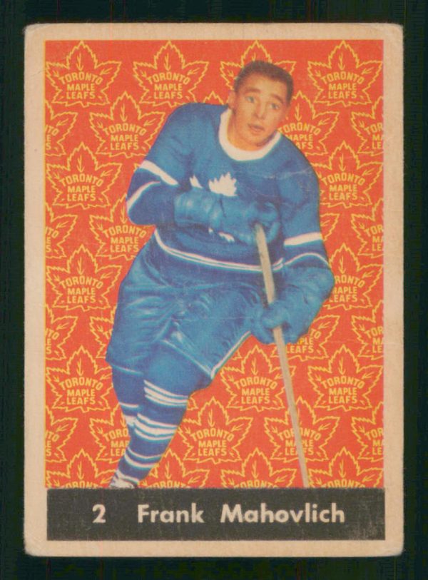 Frank Mahovlich Toronto Maple Leafs OPC 1961-62 Card #2