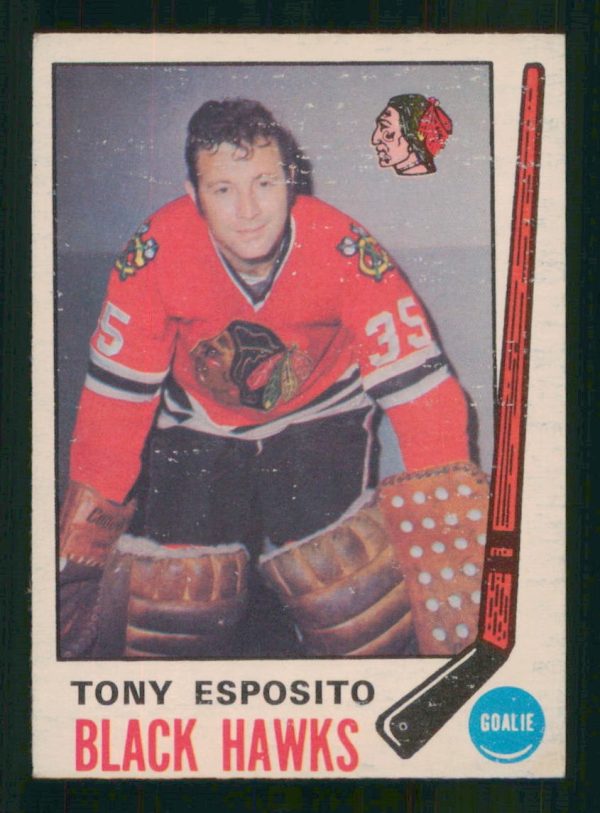 Tony Esposito Chicago Blackhawks OPC 1969-70 Card #138