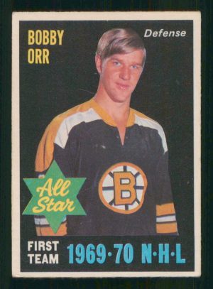 Bobby Orr Boston Bruins OPC All Star 1970-71 All Star Card #236