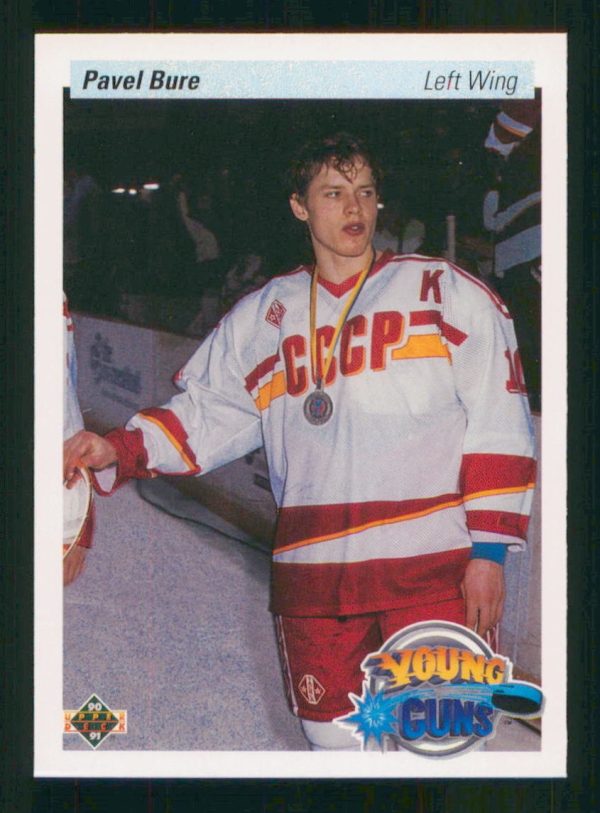 Pavel Bure Vancouver Canucks UD 1991-92 Card #526