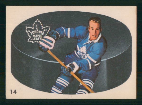 Edward Shack Toronto Maple Leafs OPC Card #14