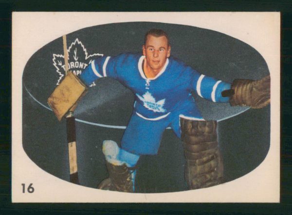 John William Bower Toronto Maple Leafs OPC Card #16