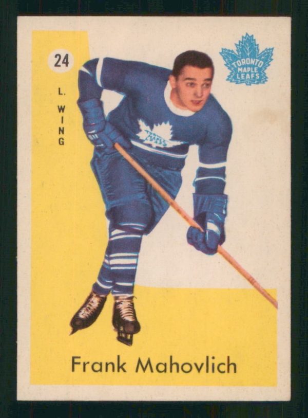 Frank Mahovlich Toronto Maple Leafs OPC 1959-60 Card #24