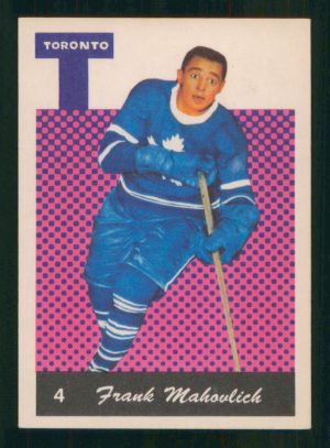 Frank Mahovlich Maple Leafs 1962-63 Parkhurst Card #4