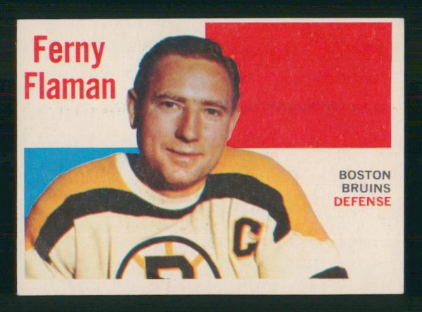 Ferny Flaman Boston Bruins Topps Card #57