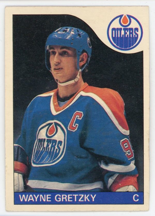 Wayne Gretzky 1985-86 O-Pee-Chee Hockey Card #120
