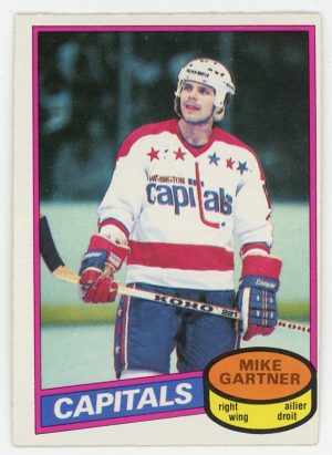 Mike Gartner 1980-81 O-Pee-Chee Rookie Card #195