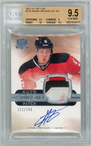 Adam Larsson 2011-12 Upper Deck The Cup RPA 112/249 #124 BGS 9.5