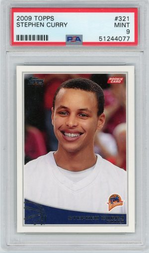 Steph Curry 2009 Topps Rookie Card #321 PSA 9 MINT