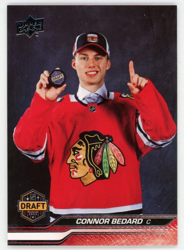 Connor Bedard 2023-24 Upper Deck NHL Draft SP Rookie Card #SP-1