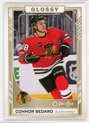 Connor Bedard 2023-24 O-Pee-Chee Glossy Rookies Gold #R-47