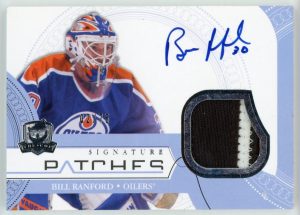 Bill Ranford 2011-12 UD The Cup Signature Patches Auto 02/75 #SP-BR