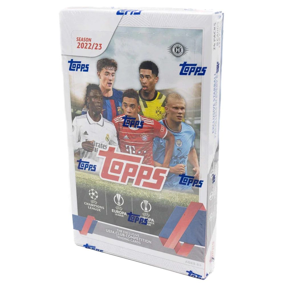 202223 Topps UEFA Club Competition Soccer Hobby Box Froggers House