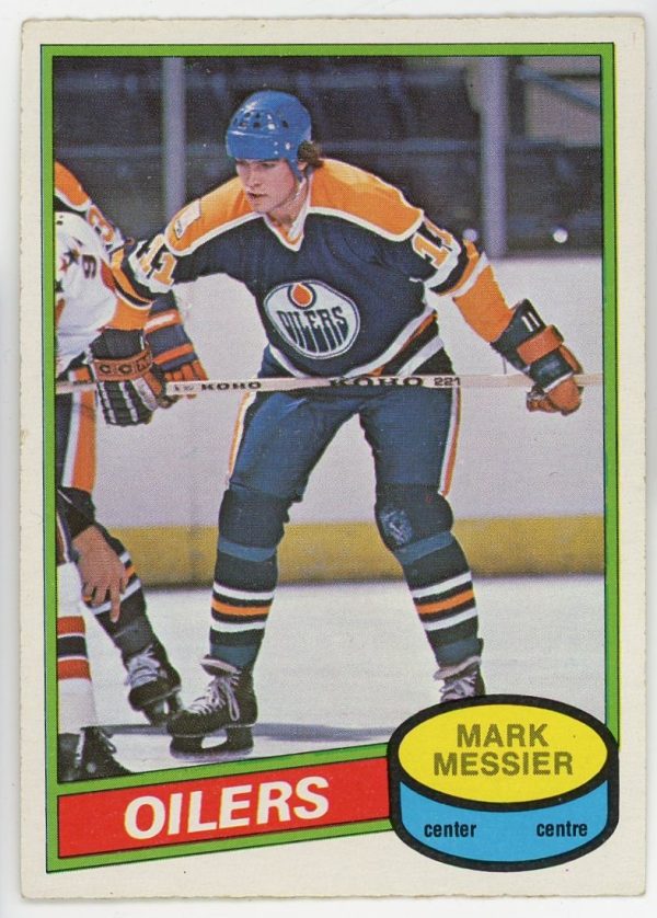 Mark Messier 1980-81 O-Pee-Chee Rookie Card #289