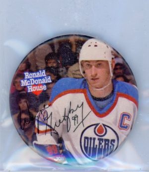 Wayne Gretzky Oilers Ronald McDonald House Pin