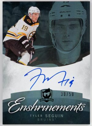 Tyler Seguin 2012-13 UD The Cup Enshrinements Autograph /50 #CE-TS