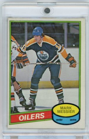 Mark Messier Oilers OPC 1980-81 Rookie Card #289