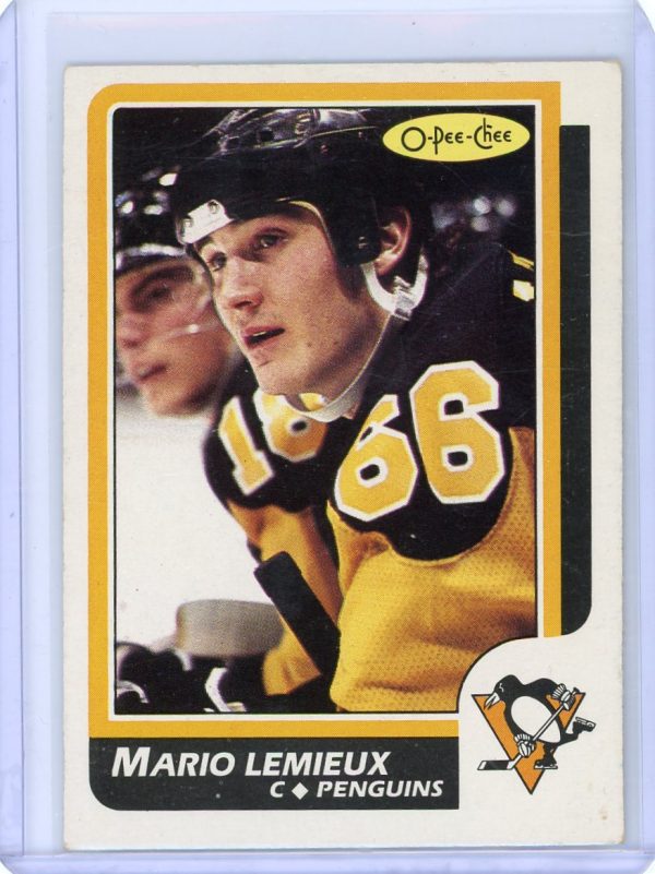 Mario Lemieux Penguins OPC 1986-87 Card #122