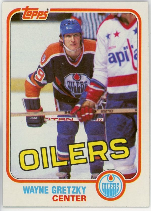 Wayne Gretzky 1981-82 Topps Hockey Card #16