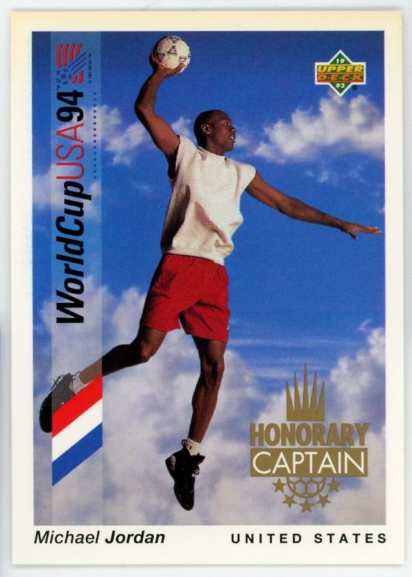Michael Jordan 1993 UD World Cup USA Honorary Captains #HC3