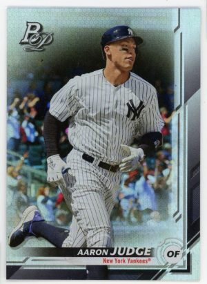 Aaron Judge Yankees 2019 Topps Bowman Platinum Refractor Card #98