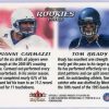 Fleer 2000 Dominion Rookies Pairs #234 Giovanni Carmazzi Tom Brady Trading  Card