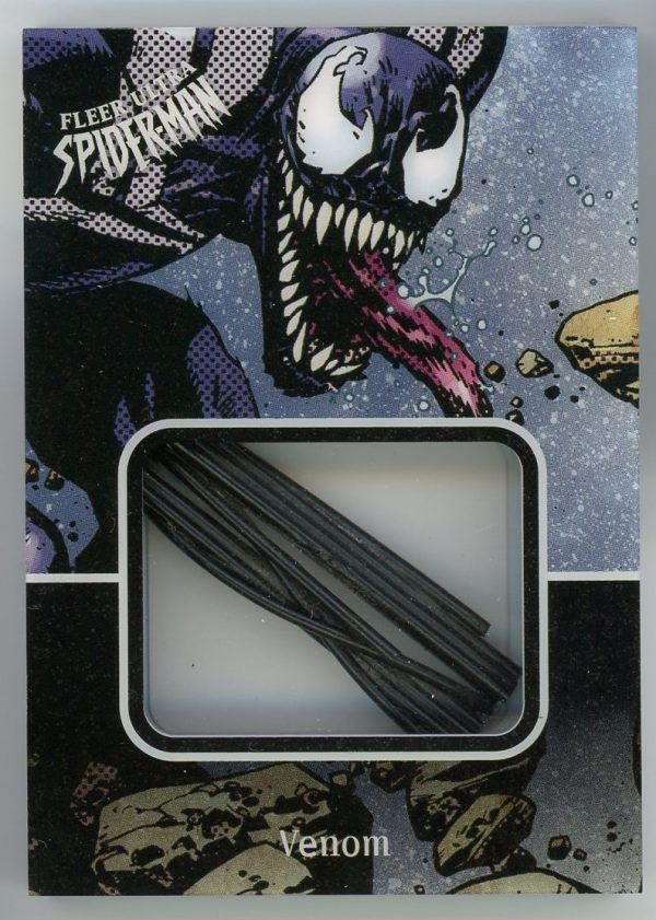 Venom 2017 Fleer Ultra Spider-Man Web Relic Card /25 WEB16 Rare!
