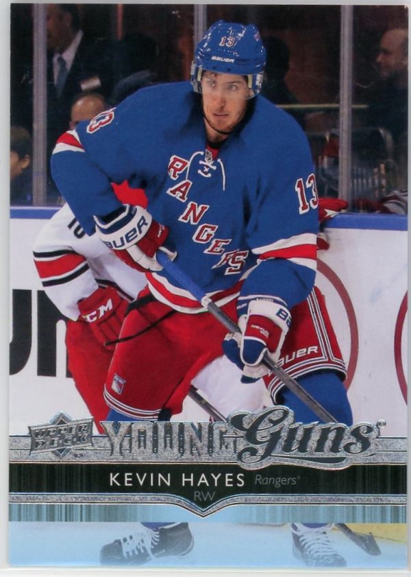 Kevin Hayes Rangers UD 2014-15 Young Guns Rookie Card #490