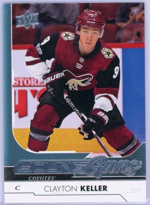 2017-18 Clayton Keller Coyotes UD Young Guns Rookie Card #477