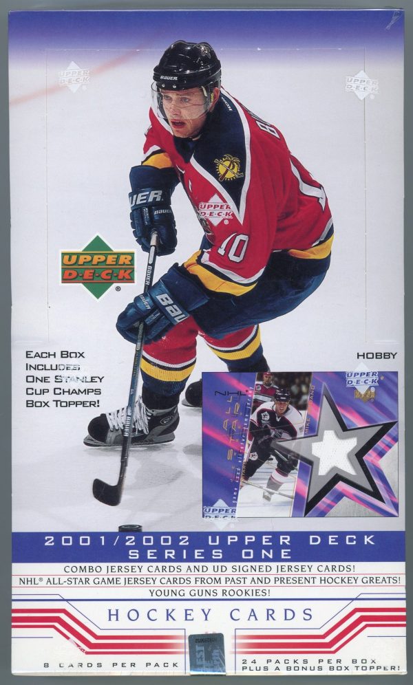2001-02 Upper Deck Series 1 Hockey Hobby Box Sealed