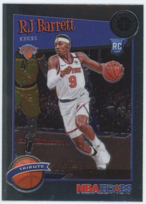 RJ Barrett Knicks Panini 2019-20 NBA Hoops Rookie Card #298