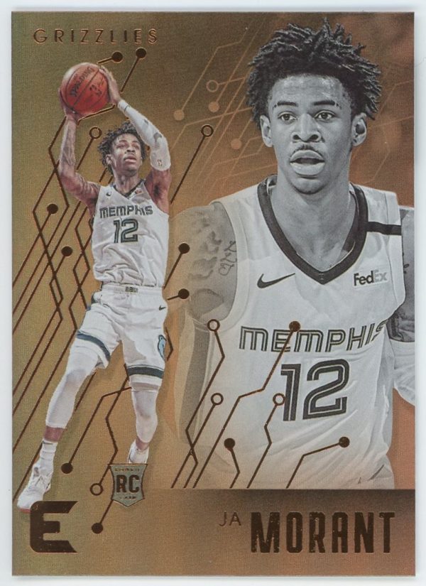 Ja Morant Grizzlies Panini 2019-20 Essentials Rookie Card #230