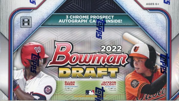 2022 Topps Bowman Draft Baseball Jumbo Hobby Box Sealed