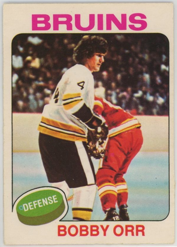 1975-76 Bobby Orr Bruins OPC Card #100