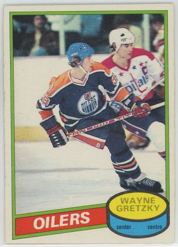Wayne Gretzky Oilers 1980-81 OPC 2nd Year Card #250