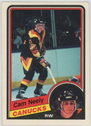 1984-85 Cam Neely Canucks OPC Rookie Card #327