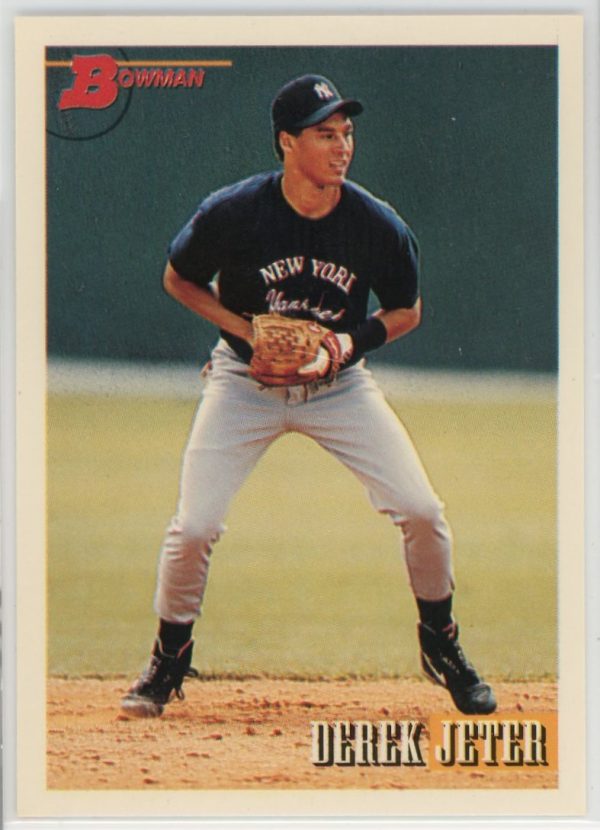 1993 Derek Jeter Yankees Bowman Rookie Card #511