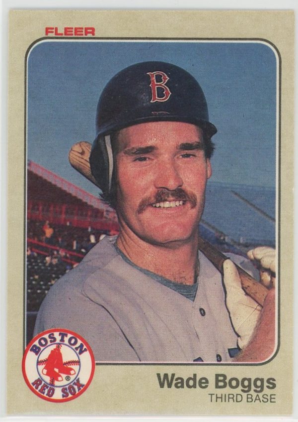 1983 Wade Boggs Red Sox Fleer Rookie Card #179