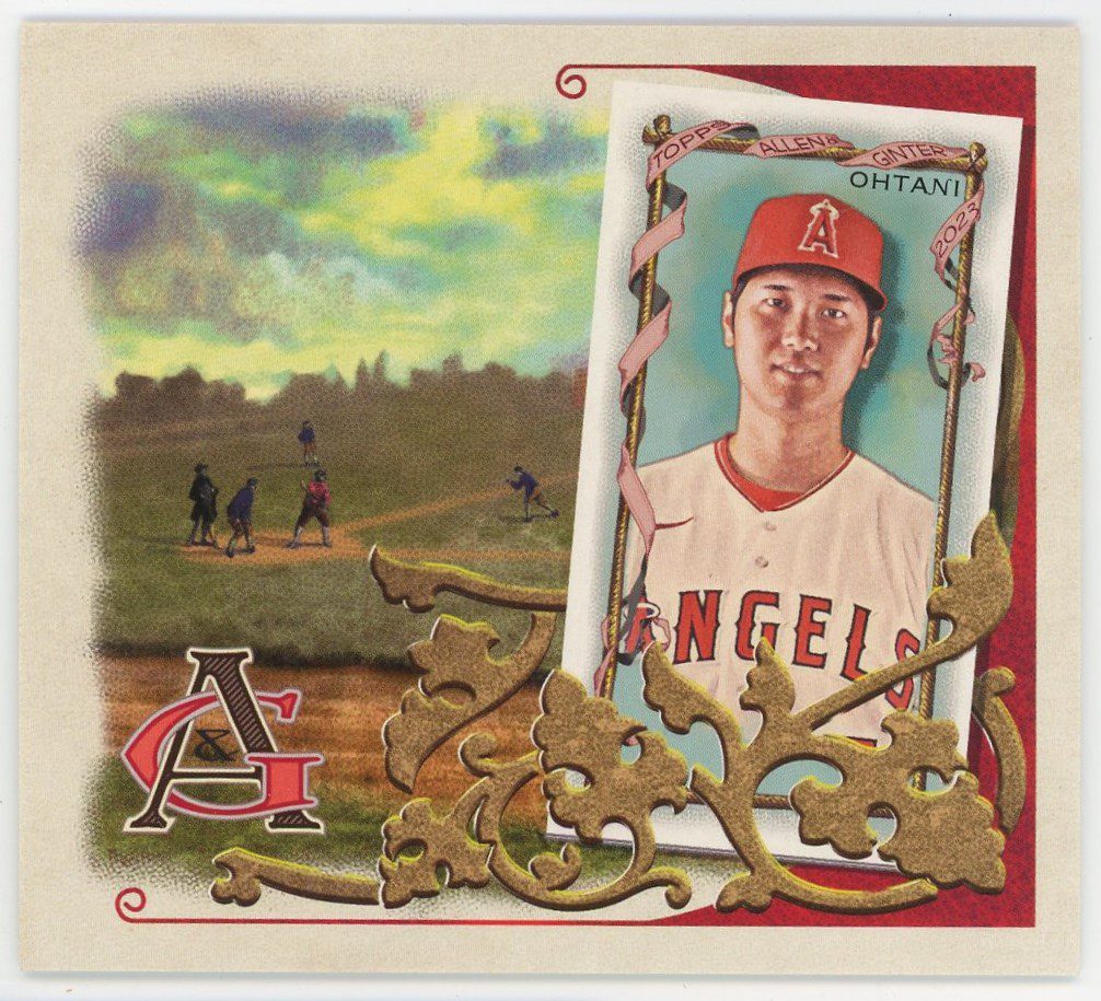 Shohei Ohtani 2023 Topps Allen and Ginter Oversize Box Topper #N43