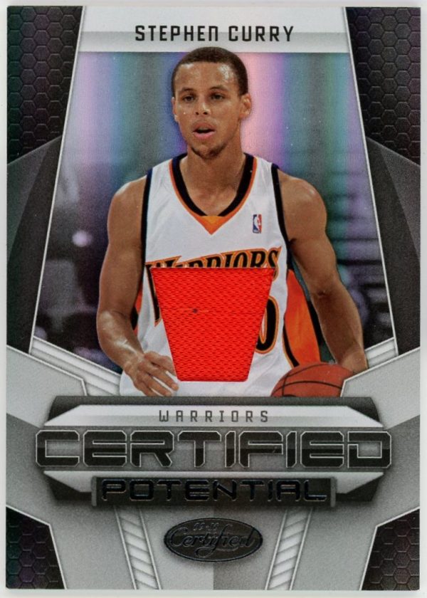 Stephen Curry 2009-10 Panini Certified Potential Rookie Jersey Card /599 #27