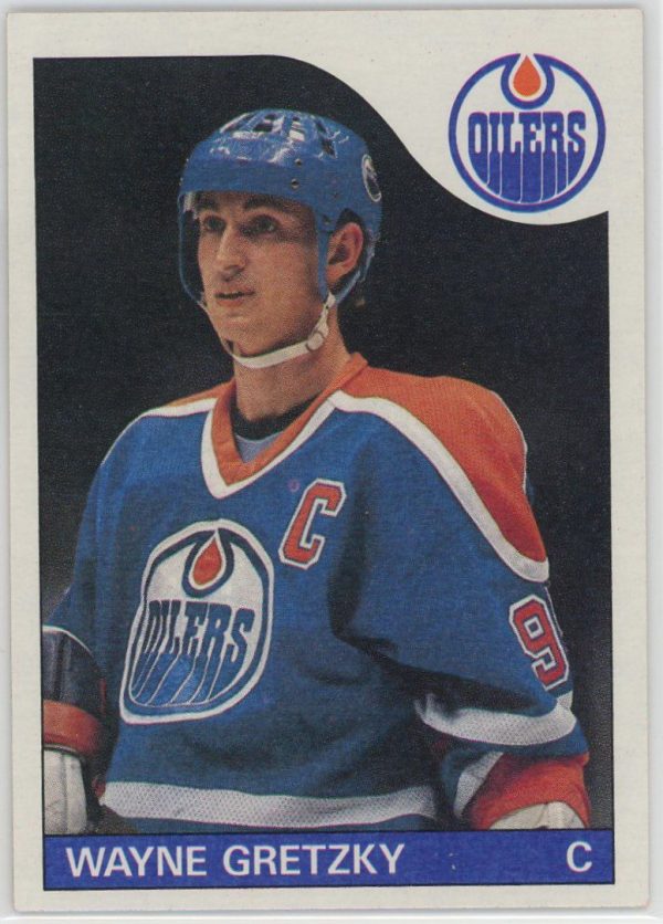 Wayne Gretzky Oilers 1985-86 Topps Card #120